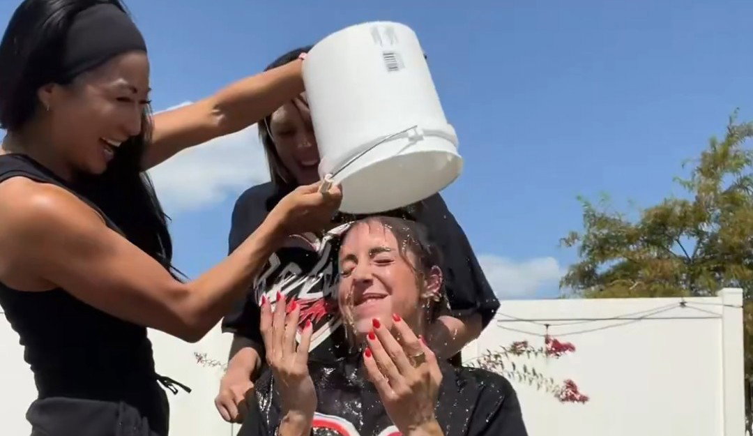 Dr. Britt Baker Takes Part In Revived ALS Ice Bucket Challenge Dr. Britt Baker Takes Part In Revived ALS Ice Bucket Challenge