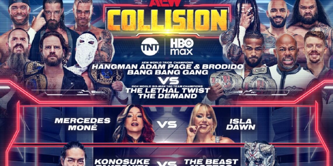 AEW Collision Results 8/29/26 | Image Source: All Elite Wrestling (AEW)