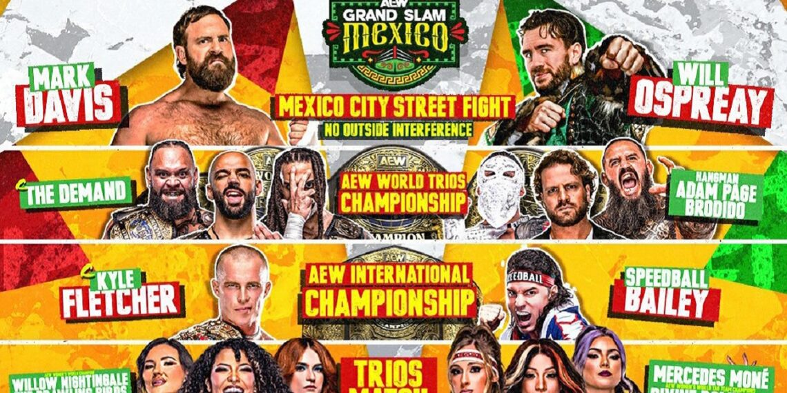 AEW Dynamite: Grand Slam Mexico 2026 Results