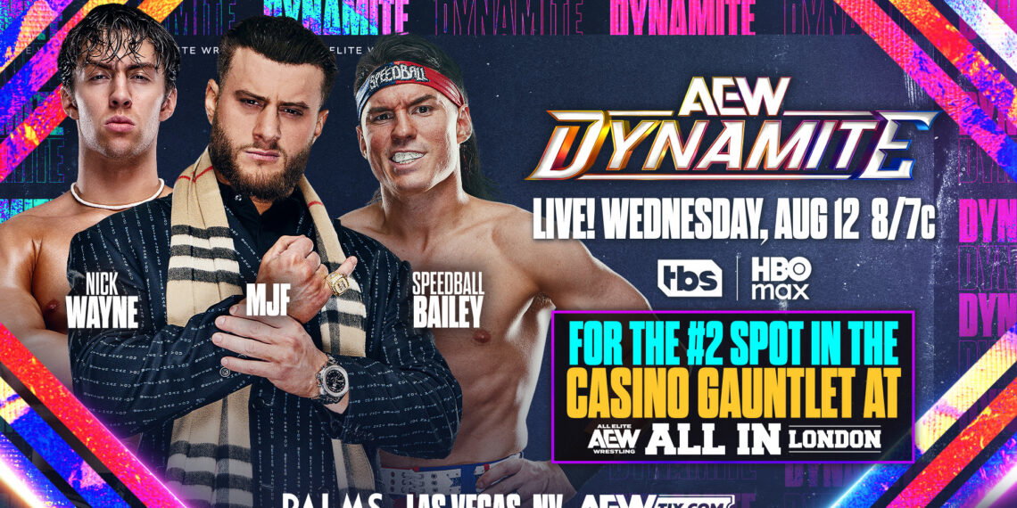 AEW Dynamite in Las Vegas, NV. 8/12/2026 | Image Source: All Elite Wrestling