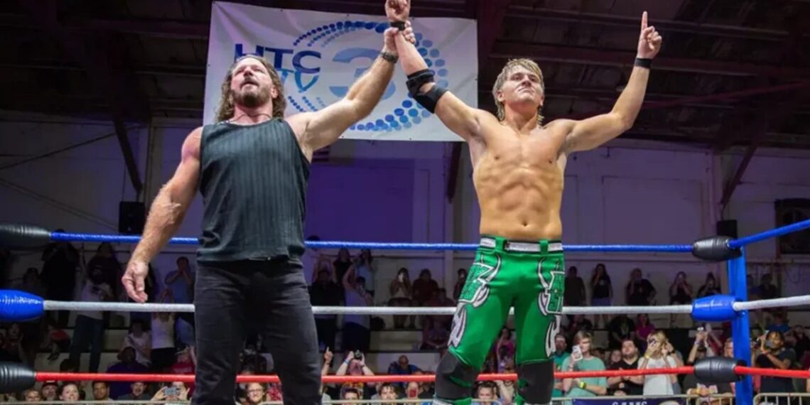 AJ Styles and son Avery Styles
