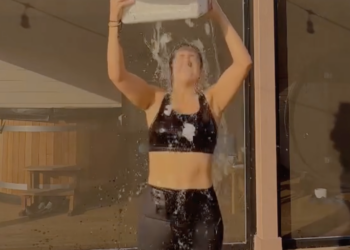Bayley does ALS Ice Bucket Challenge