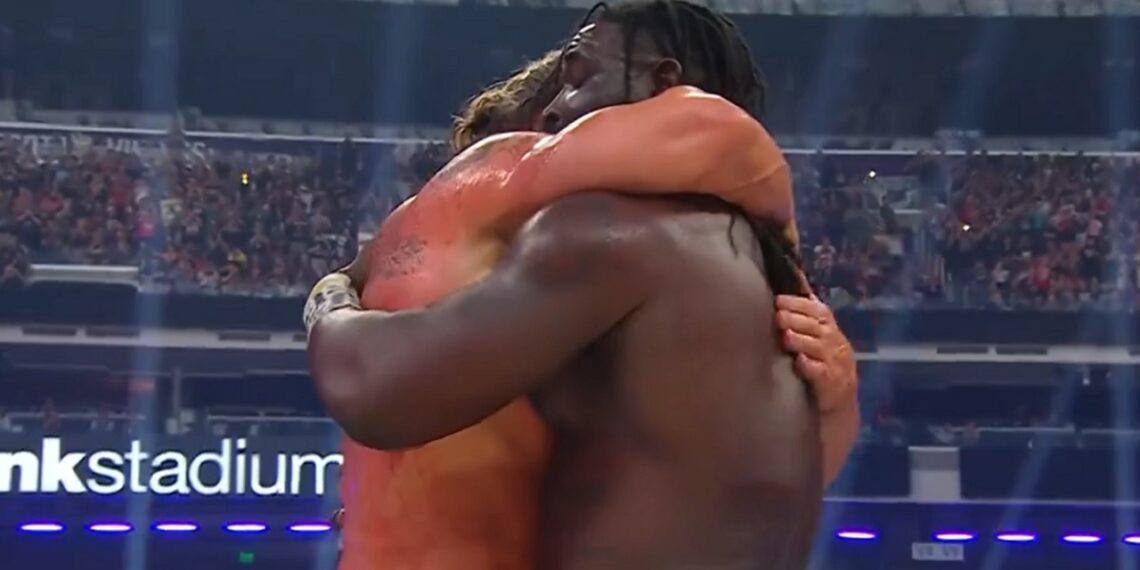 Brock Lesnar and Oba Femi | Image Source: WWE