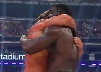 Brock Lesnar and Oba Femi | Image Source: WWE