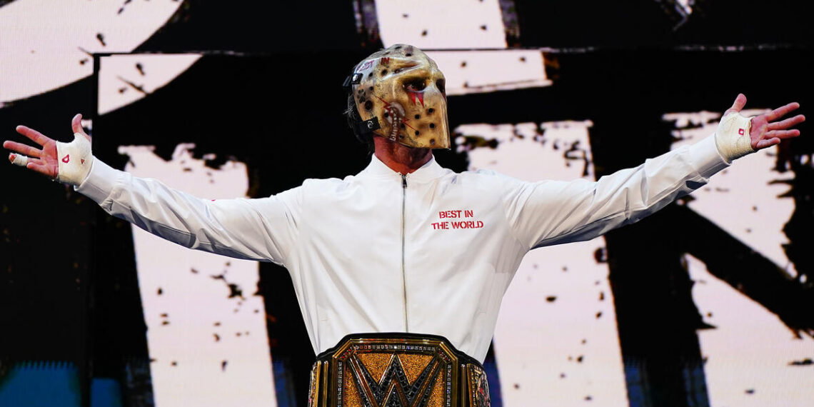 CM Punk wears special mask at 8/21 WWE SmackDown in Toronto | Image Source: WWE