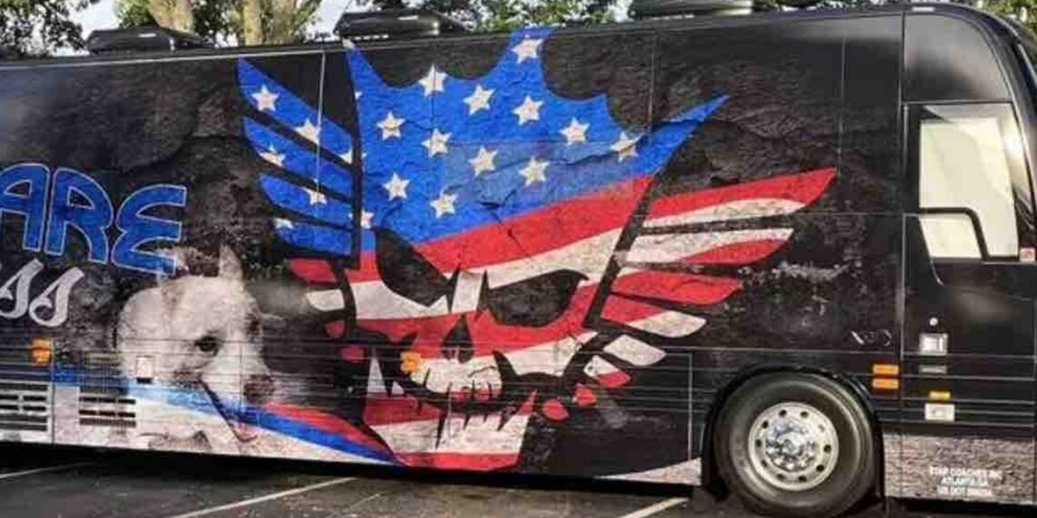 Cody Rhodes' "American Nightmare" tour bus | Image Source: WWE