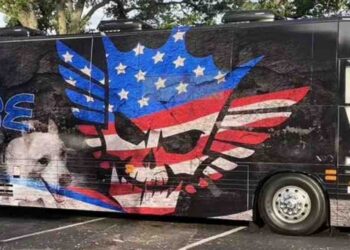 Cody Rhodes' "American Nightmare" tour bus | Image Source: WWE