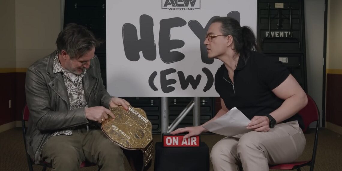 David Arquette | Image Source: AEW
