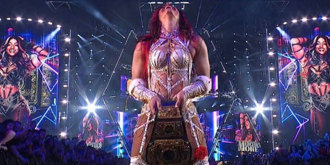Mercedes Mone wins women's world title at AEW All In: London | Image Source: AEW
