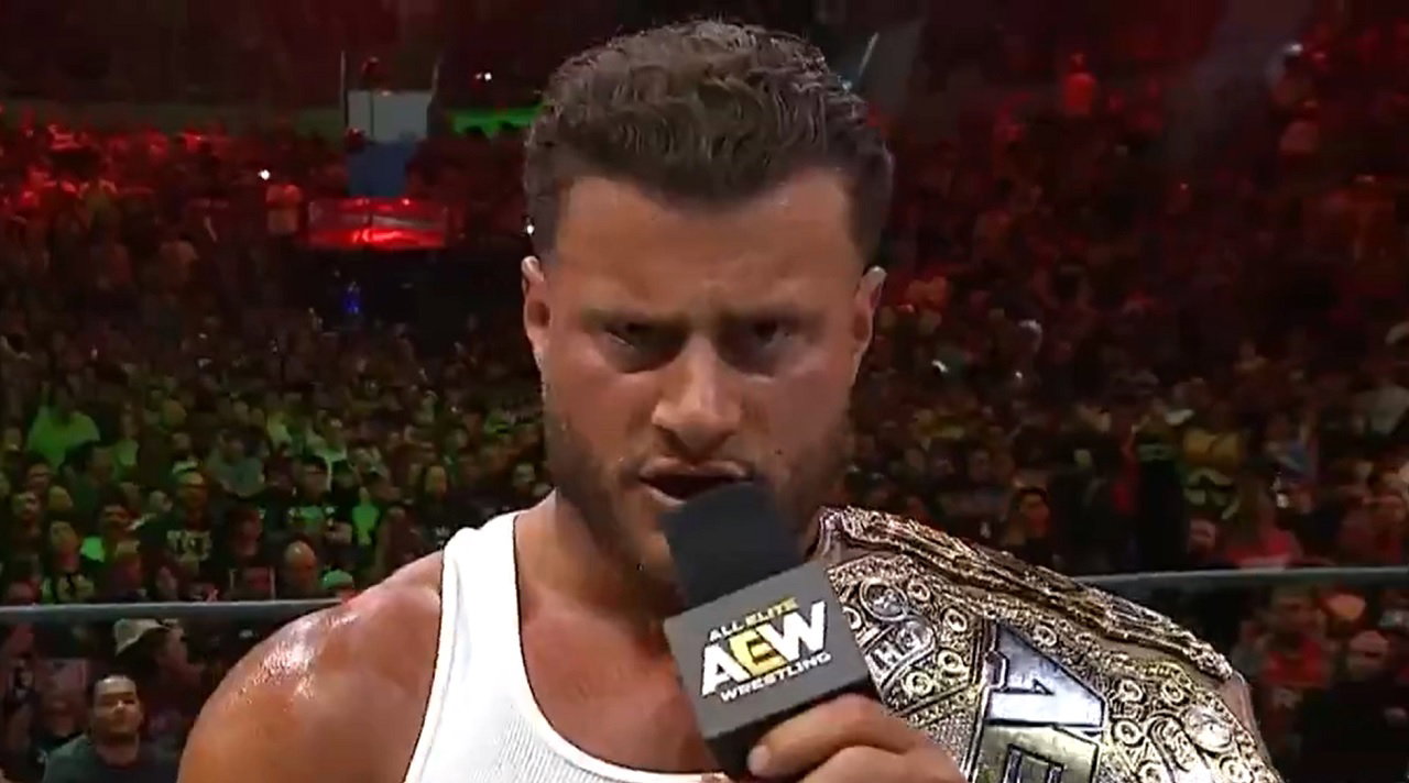 MJF Returns At AEW Grand Slam Mexico & Makes Announcement MJF Returns At AEW Grand Slam Mexico & Makes Announcement
