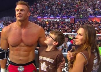 Nick Aldis and Mickie James | Image Source: WWE