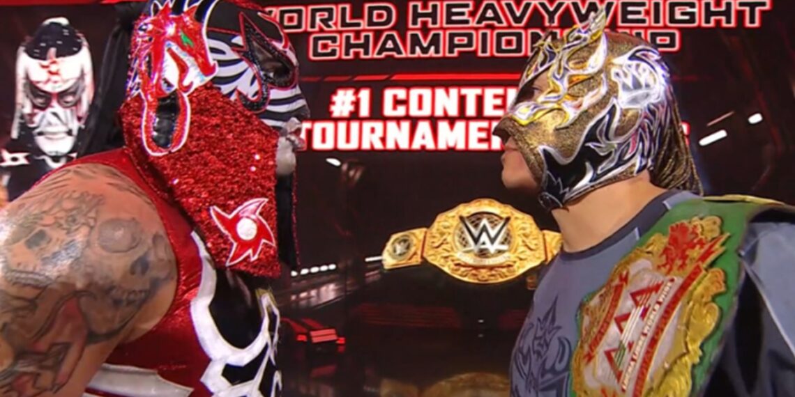 Penta vs. Rey Fenix | Image Source: WWE