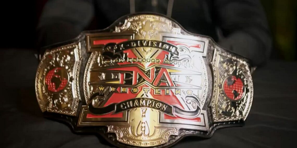 TNA X-Division Championship title belt | Image Source:  TNA Wrestling