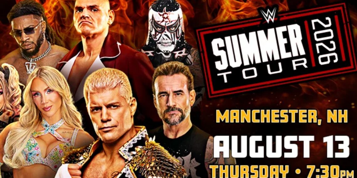 WWE Manchester Results 8/13/26 | Image Source: WWE