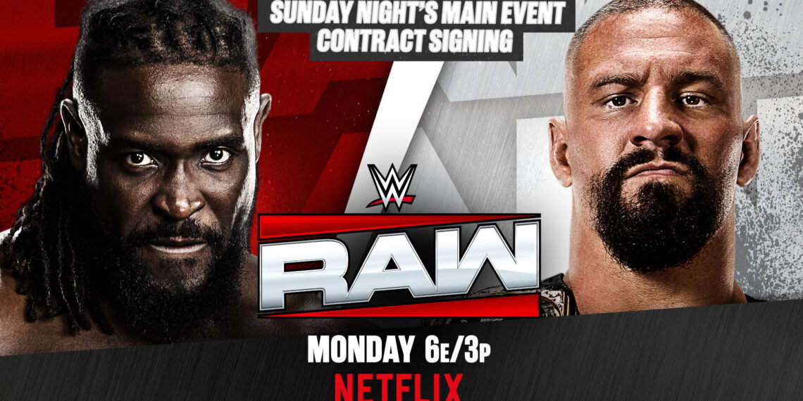 WWE Raw In Ottawa, ONT., CN. 8/24/26 | Image Source: WWE