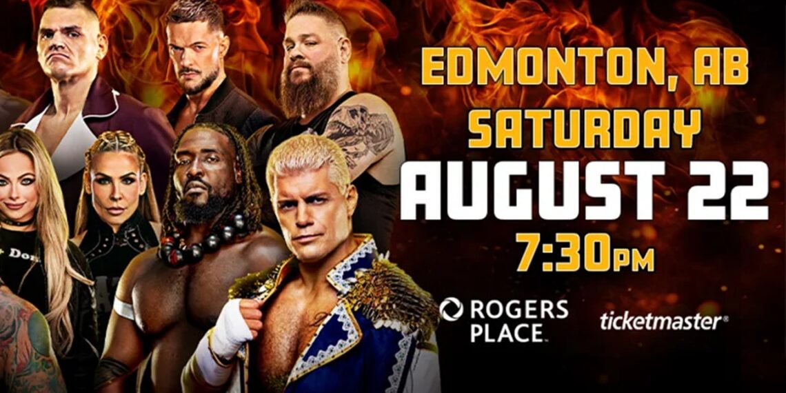 WWE Edmonton Results 8/22/26 | Image Source: WWE