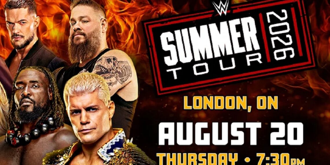 WWE London, ONT. Results 8/20/26