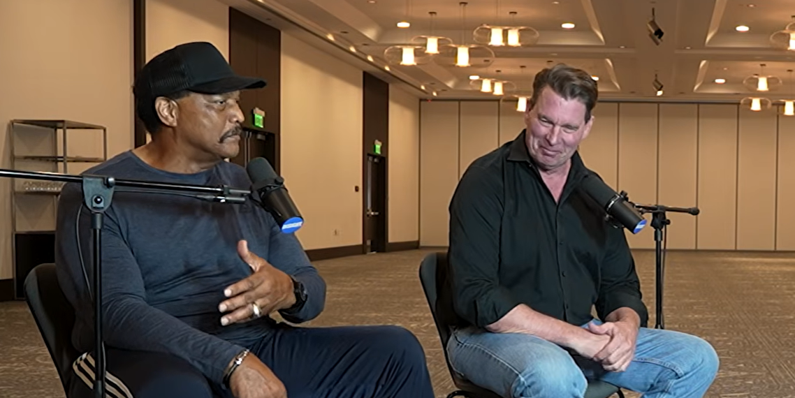 Ron Simmons and JBL | Image Source: INSIGHT with Chris Van Vliet