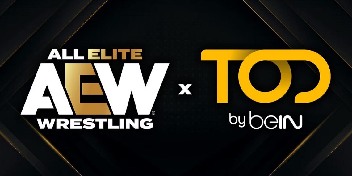 AEW and TOD by beIN | Image Source: AllEliteWrestling.com