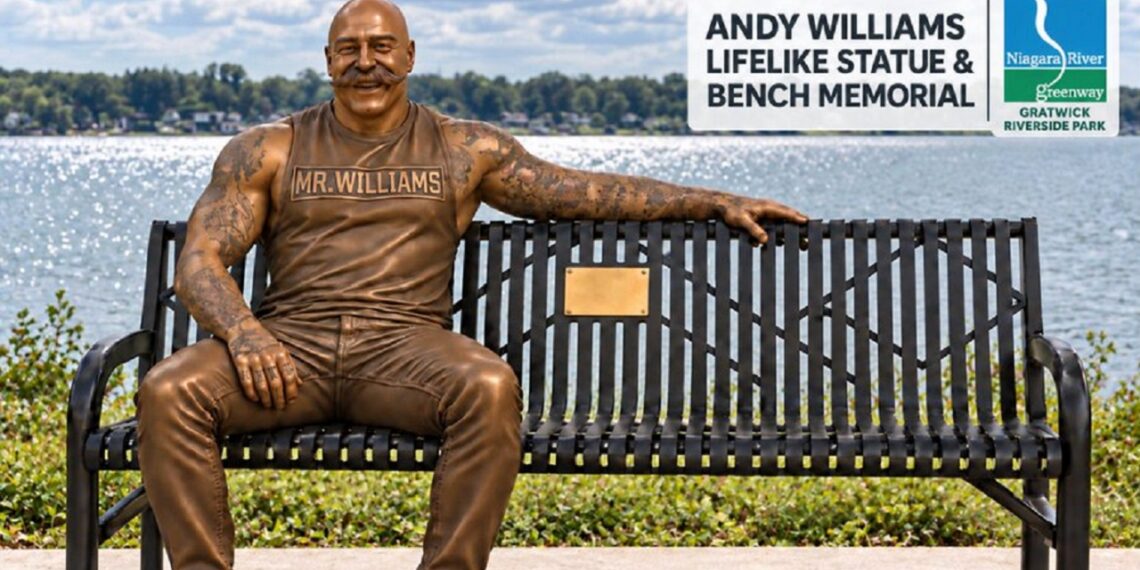 Andy Williams statue | Image Source: Jordan Buckley
