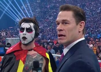 Danhausen and John Cena | Image Source: WWE