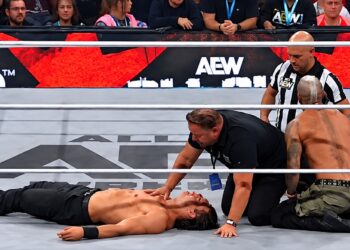 Steven Borden injured at AEW All Out | Image Source: AEW