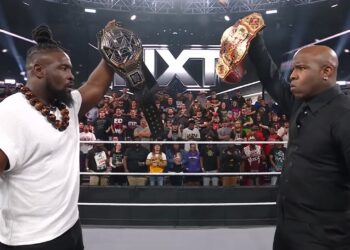 Oba Femi and Moose | Image Source: WWE