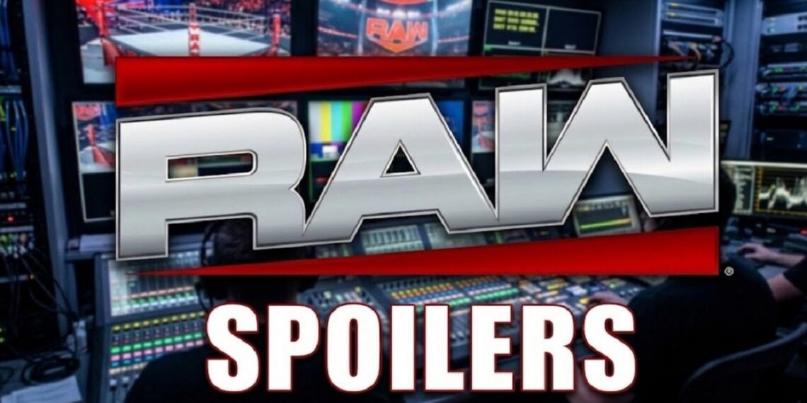 WWE Raw Spoilers