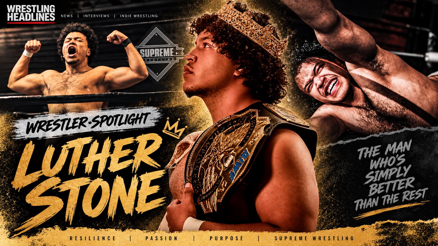 Luther Stone Wasn’t Expected To Survive. Now He’s Fighting To Become A Name Wrestling Fans Remember