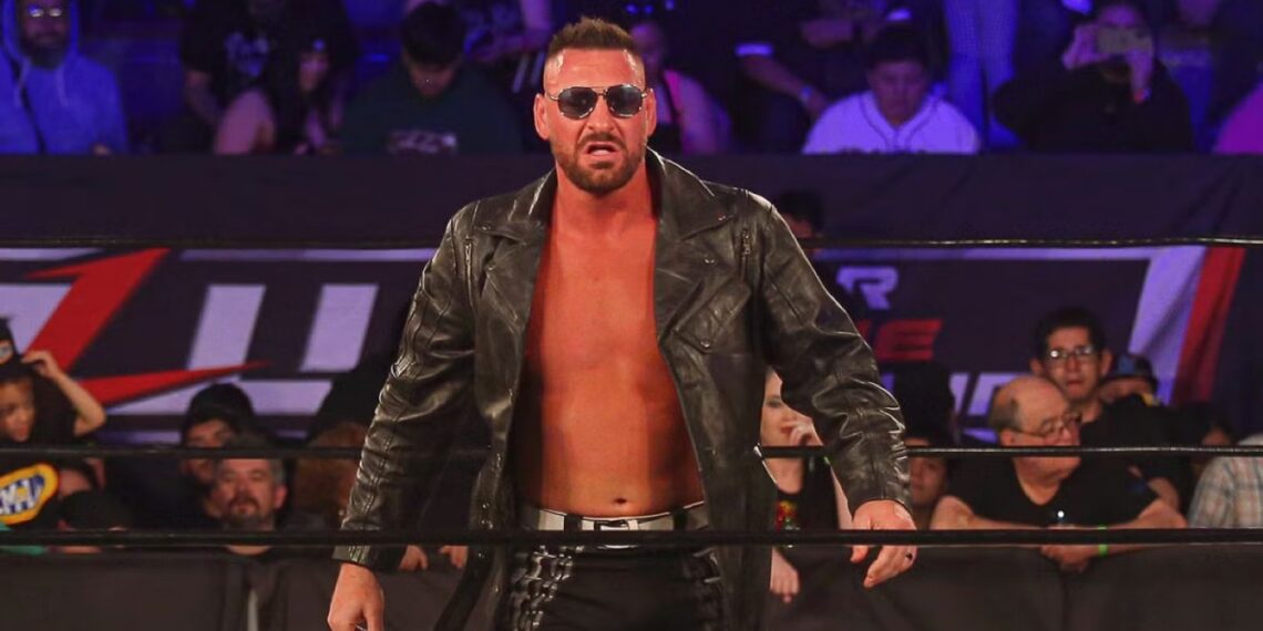 Donovan Dijak enters the ring