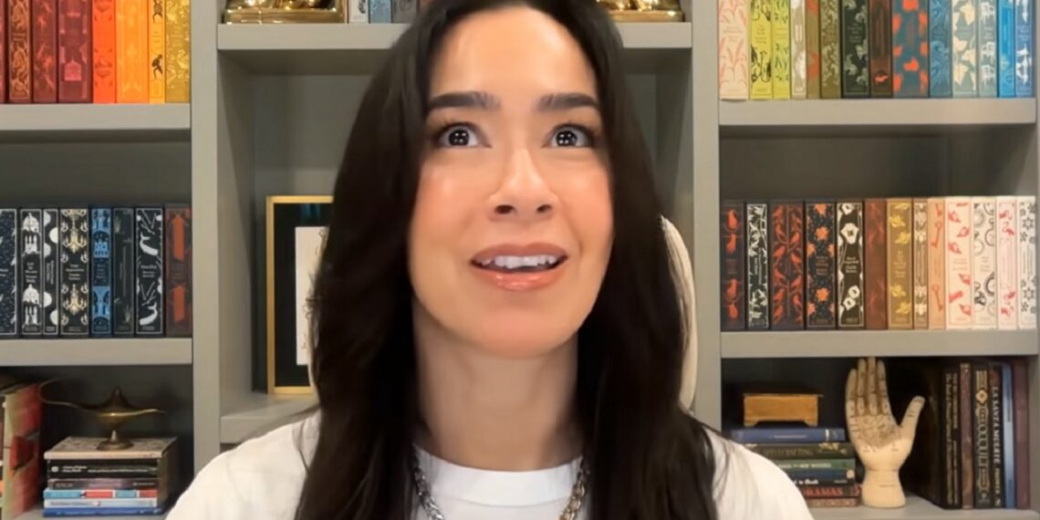 AJ Lee speaking on Mind Over Mountain