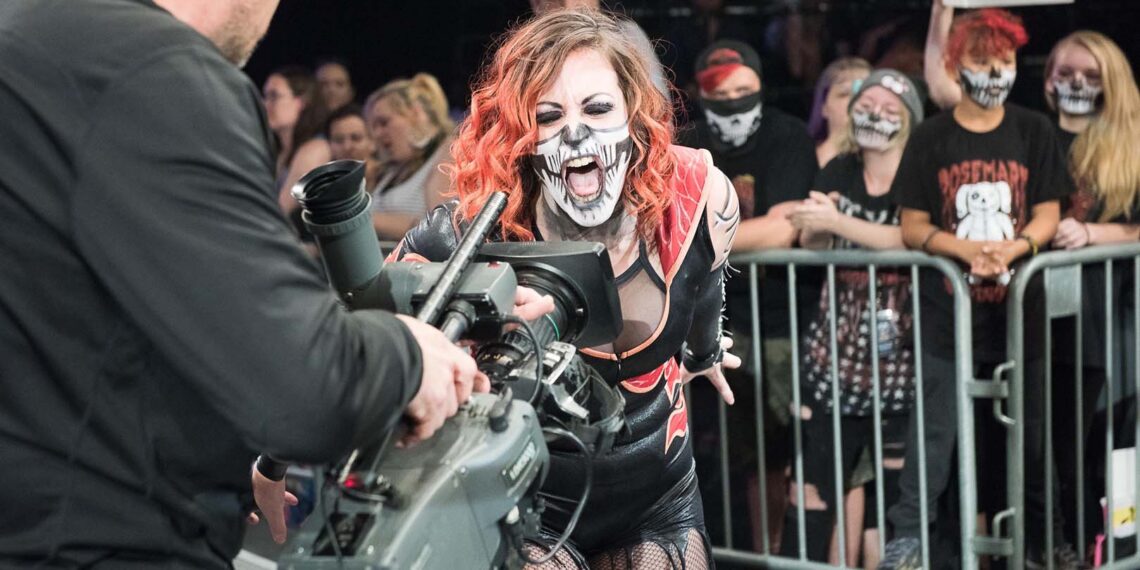 Rosemary at a TNA Wrestling event