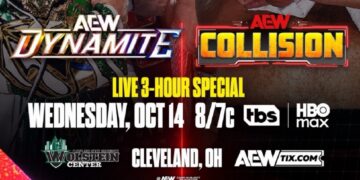 AEW Dynamite and Collision three-hour special on Oct. 14, 2026 | Image Source: AEW