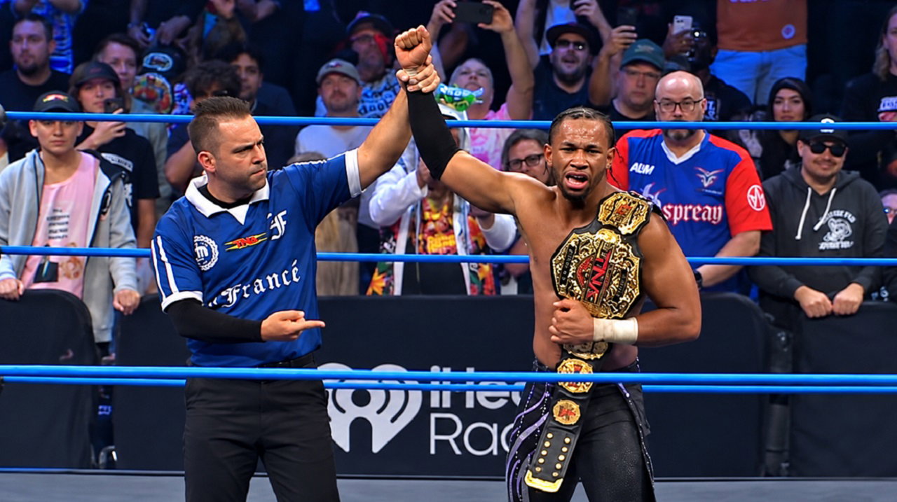 Leon Slater Makes TNA History, Wins Title At Bound For Glory Leon Slater Makes TNA History, Wins Title At Bound For Glory