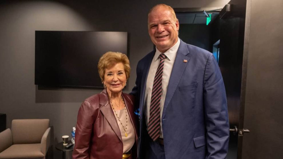 Kane Reunites With Linda McMahon At Trump Administration Occasion Kane Reunites With Linda McMahon At Trump Administration Occasion